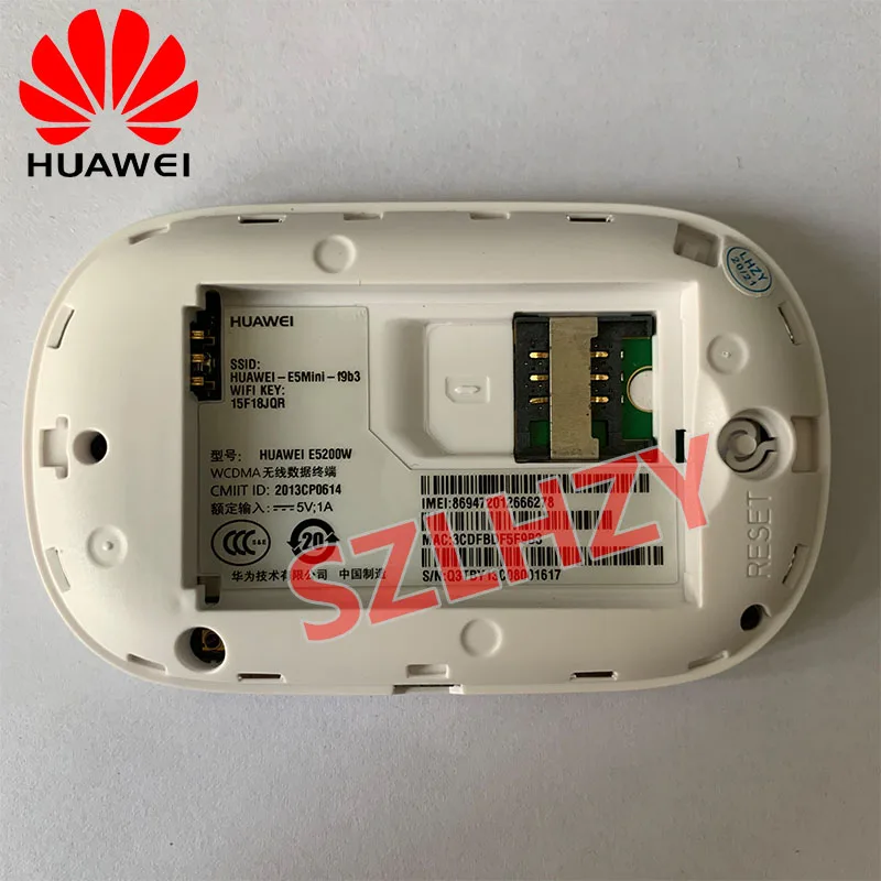 Мобильный беспроводной роутер HUAWEI E5200W 3G карманная точка доступа Mifi 2100 МГц со
