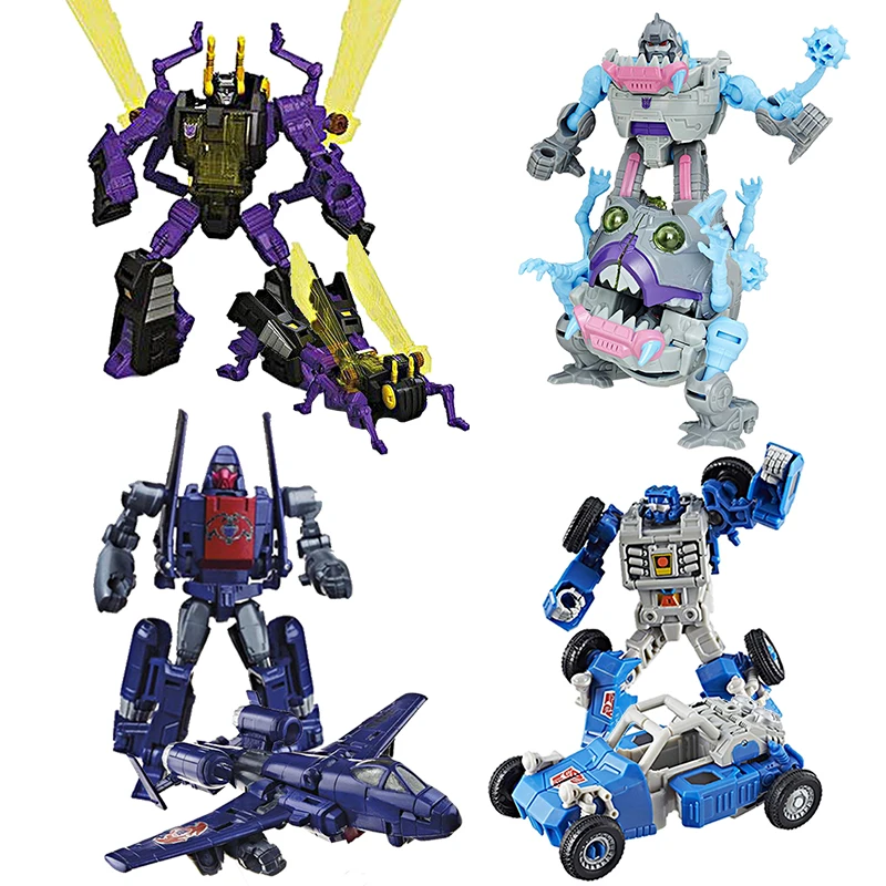 Модель-трансформер робот Игрушечная машина Autobot танк динозавра аниме-игрушки