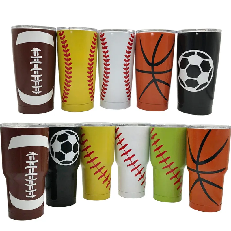 Креативная евро Американская хоккейная кружка из нержавеющей стали 20 унций 30 с