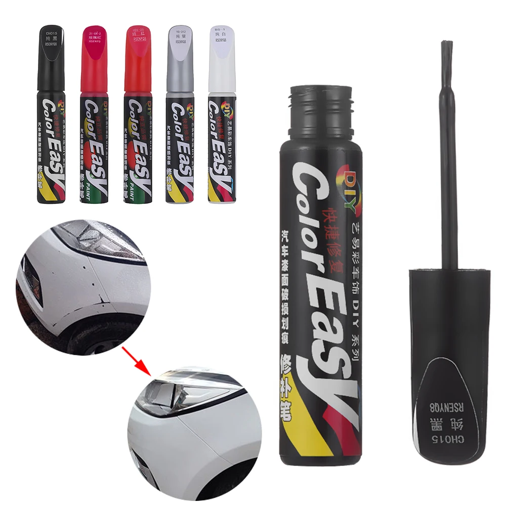 Горячая Цвета Авто автомобильная ясная Красящие Ручки Щетки подправить