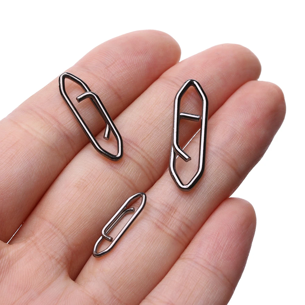 50 шт. Тактический рыболовов Мощность зажимы быстрой оснастка рыболовные