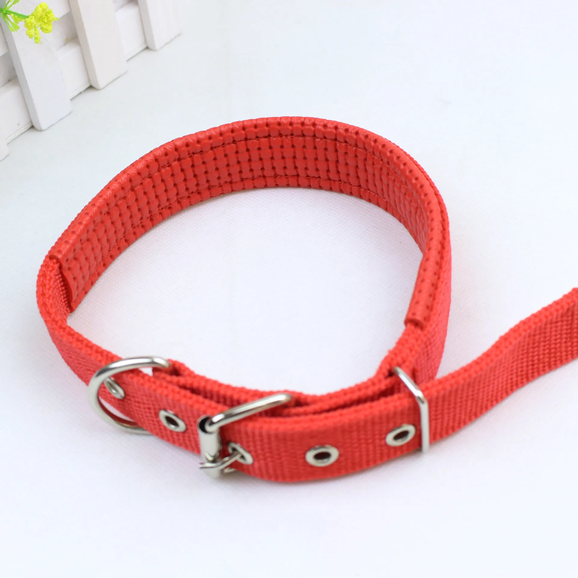 Adjustable Nylon Strap Dog Collar for Small Large Dogs Puppy Pet Accessories Leather Collar for Dogs Golden Retriever Husky Neck