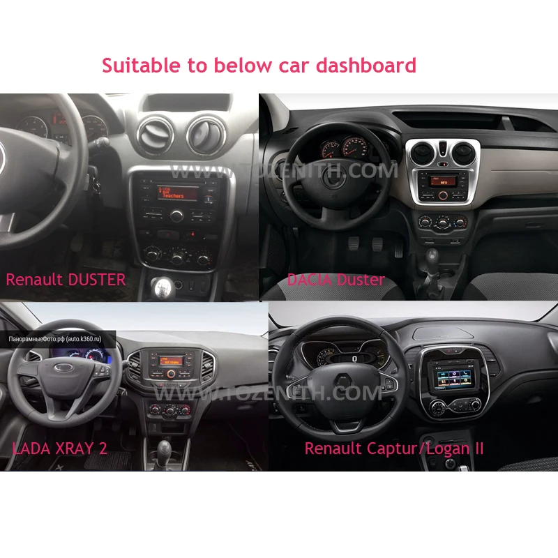 SilverStrong Android9.0 2Din Каптур Автомобильный gps для RENAULT DUSTER DACIA LOGAN II DOKKER