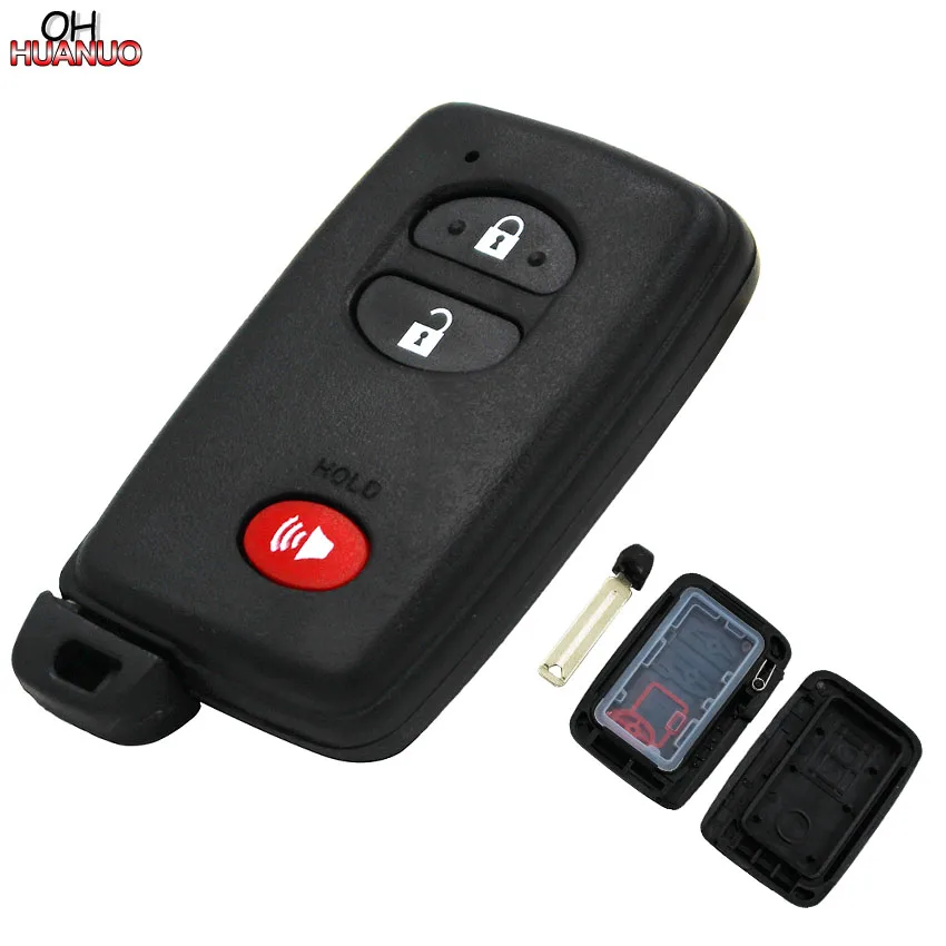 Новый умный чехол для ключа дистанционного управления 2 + 1 кнопка Toyota 4Runner Land cruiser