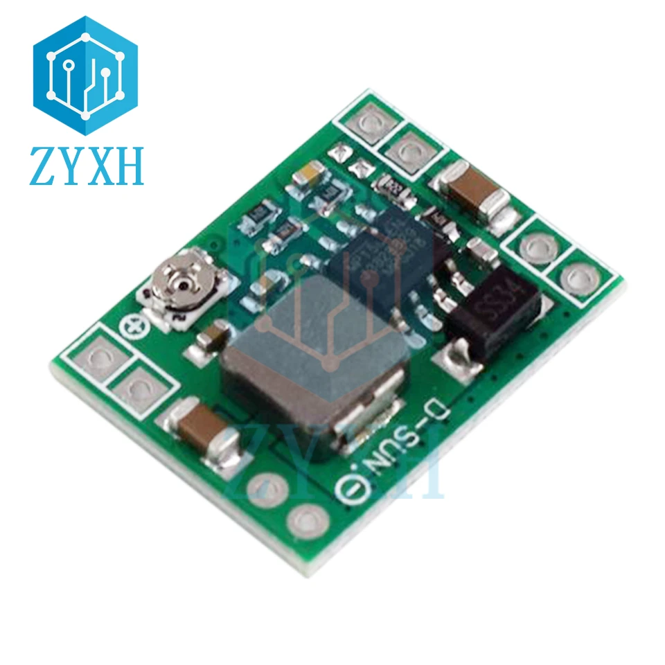 

Мини MP1584EN LM2596 3A Регулируемый понижающий модуль зарядного устройства для внешнего аккумулятора/монитора 4,5 в-28 в до 0,8 в-20 в