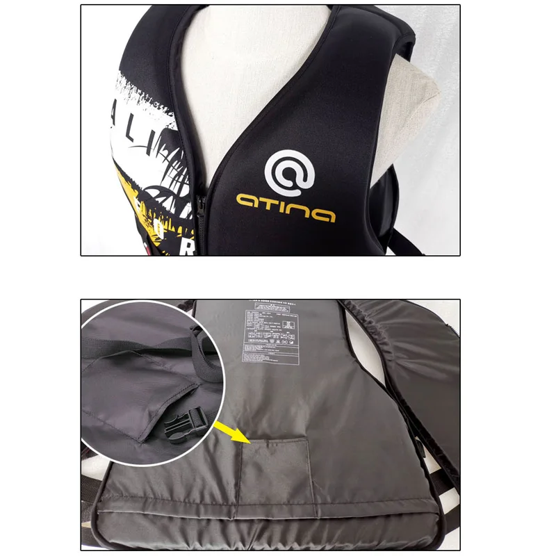 Спасательный жилет Kwik Dry неопреновый плавучий для плавания катания на лодке