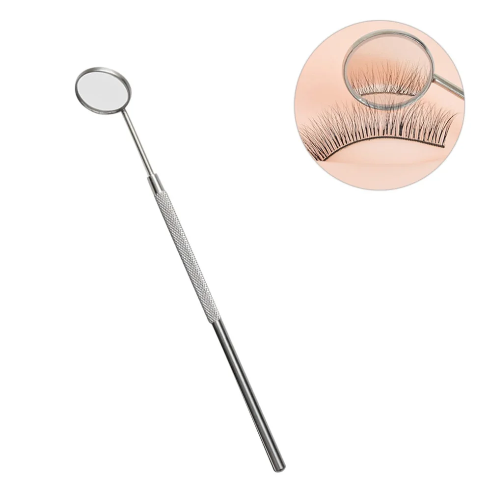 2 шт. зеркало для ресниц из нержавеющей стали|Зеркала макияжа| |