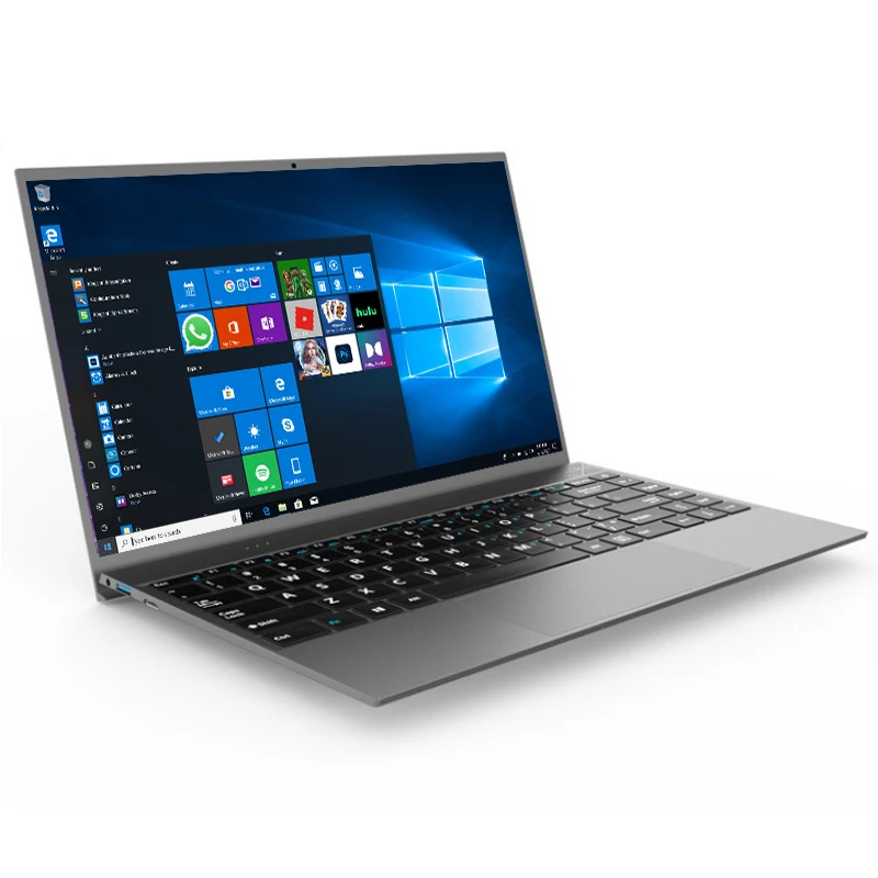 14,1 дюймов ОЗУ 8 Гб ПЗУ 128 ГБ 256 ГБ 512 ГБ 1 ТБ 2 ТБ 3 ТБ 4 ТБ SSD Windows 10 ноутбук Intel 5G WIFI портативная клавиатура для ноутбука с подсветкой - изображение