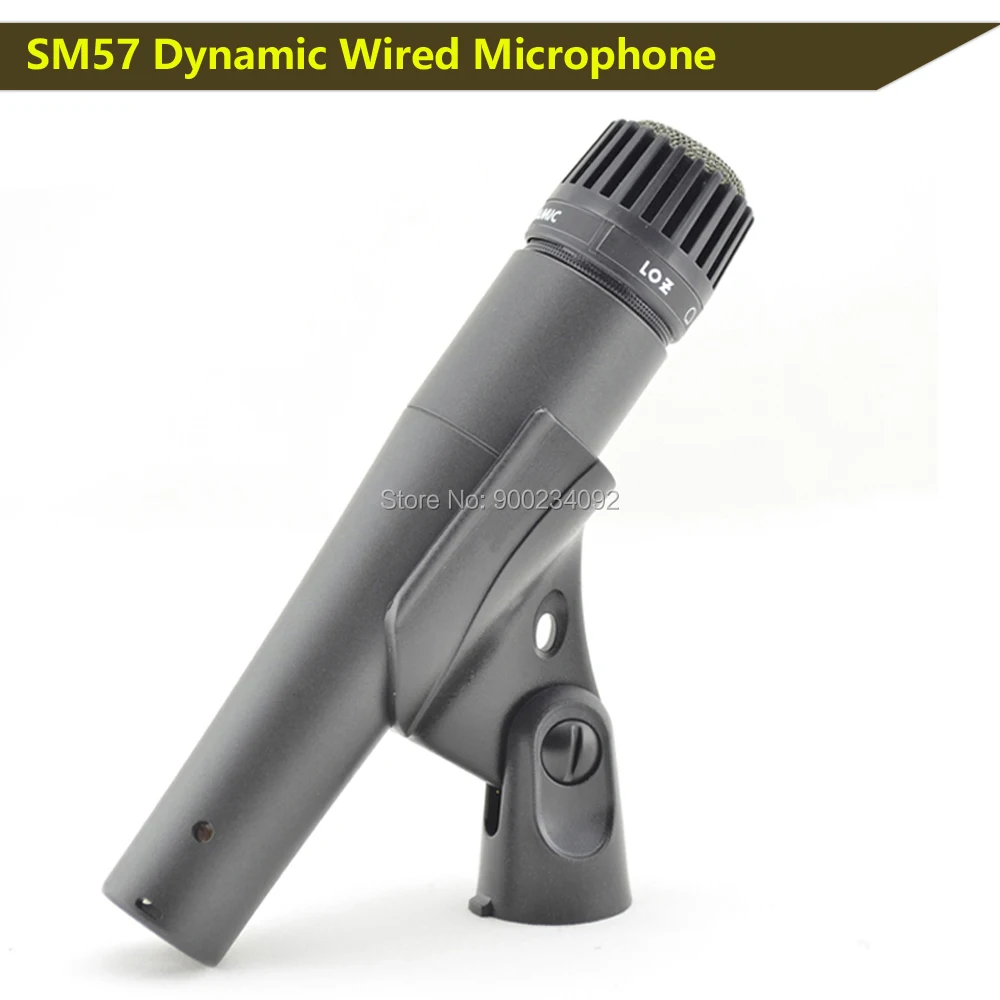 Free shipping SM57 Microphone wired dynamic cardioid professional microphone
