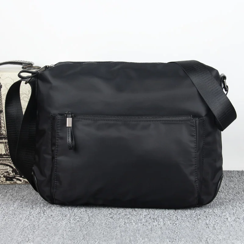 

Outdoor Business Bag Oxfordlarge Capacity Designer Messenger Crossbody Bag Men Vintage Fashion Shoulder Tas Pria Bags AE50MB