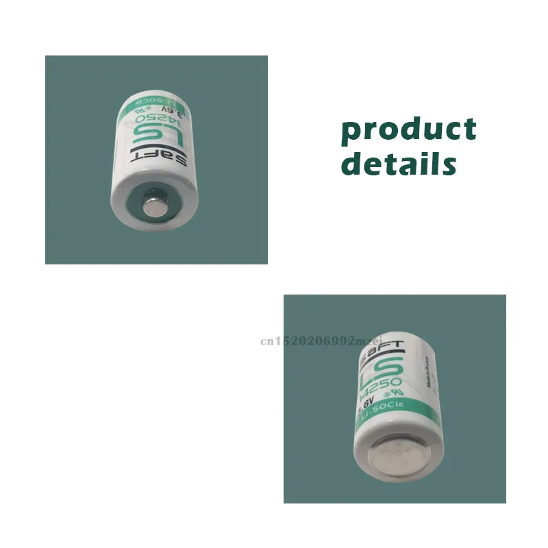 2 шт. новое оригинальное Saft LS14250 1/2AA 3,6 V PLC оборудование для промышленной автоматизации CNC машина Литиевая батарея