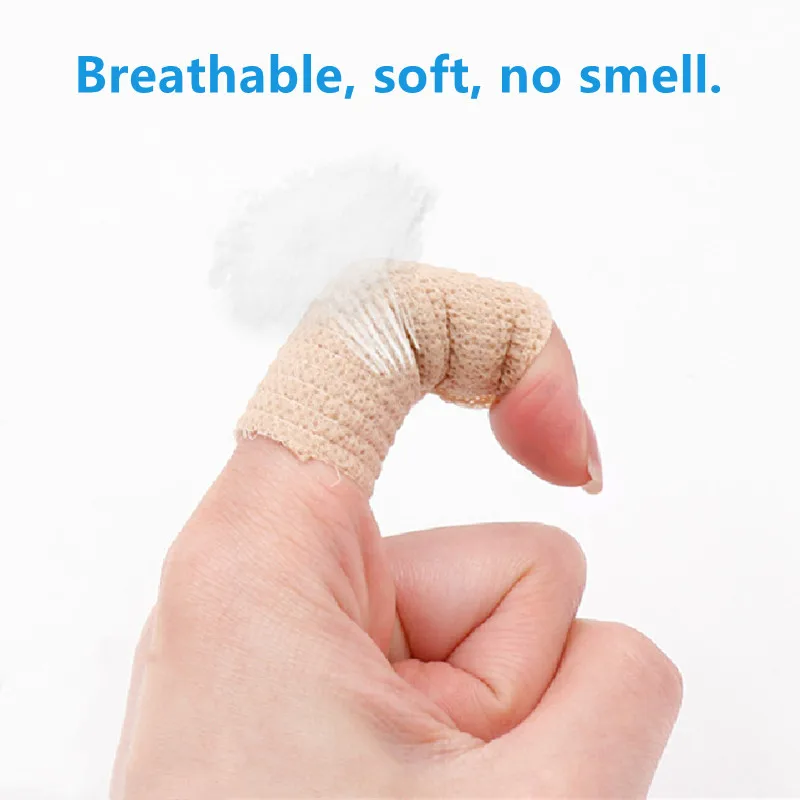 1 шт. 4 размера спортивная самоклеящаяся эластичная бандажная лента 5 м