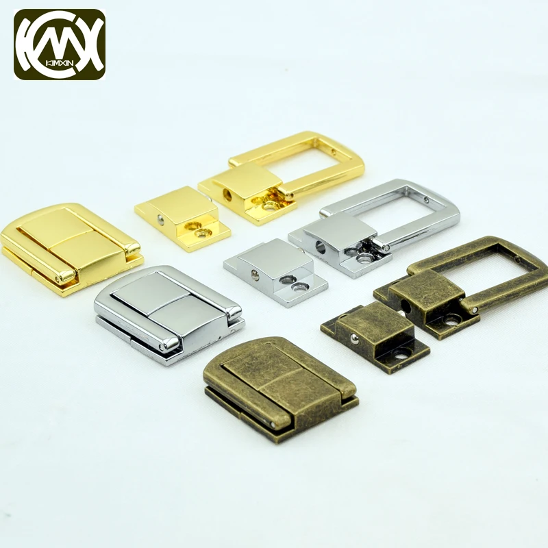 1 set KIMXIN Composite suite Watch box Cabinet hinge and lock Woodenbox collection jewelry case Hardware accessories With screw