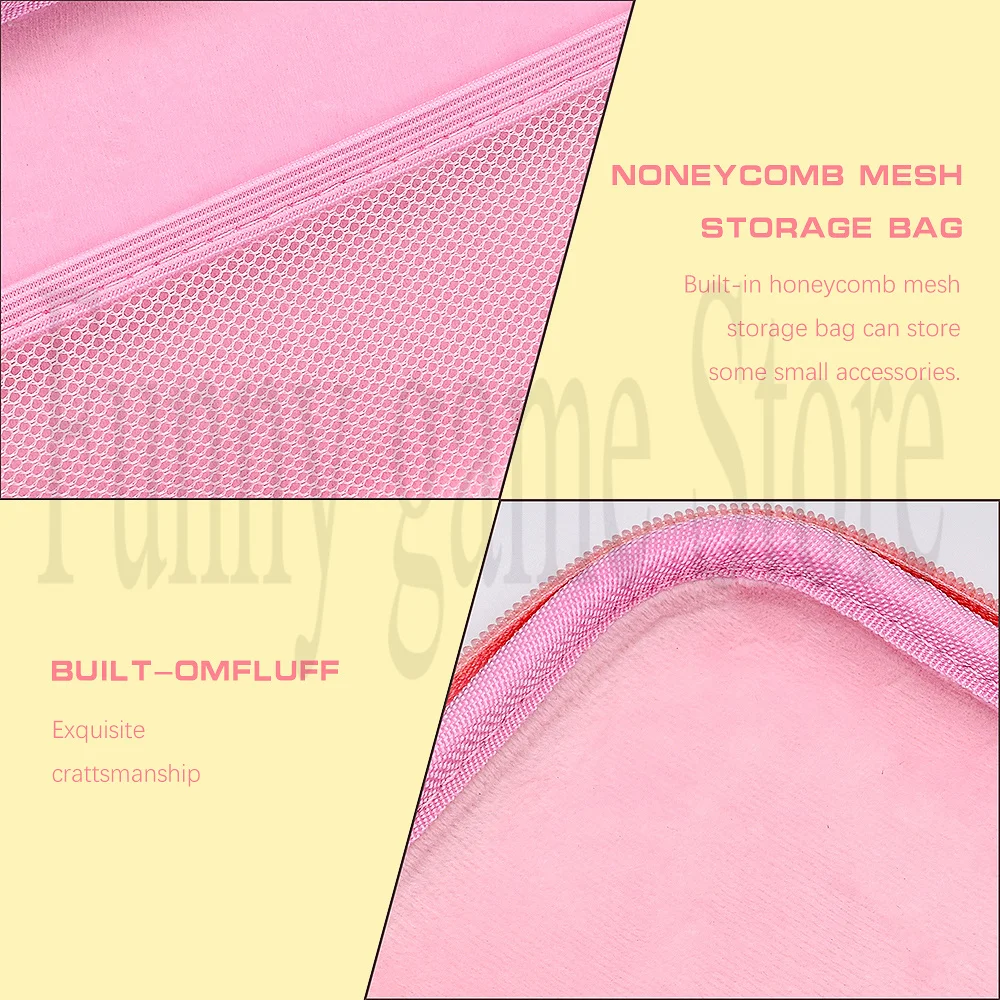 Жесткий переносной чехол с единорогом для Nintendo Switch &amp Oled Розовый Портативный