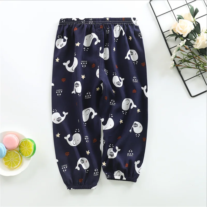 

Baby Trousers Summer Children's Anti-mosquito Cotton Bloomers for Boys and Girls Harem Pants