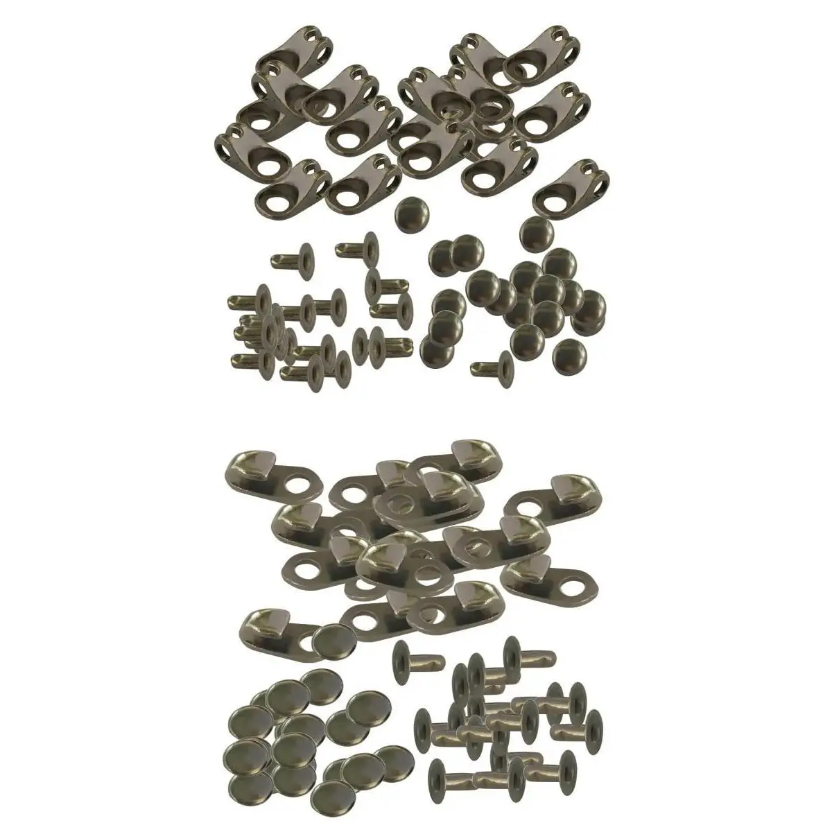 40 комплектов обуви ботинки кружева крючки пряжки с заклепками для