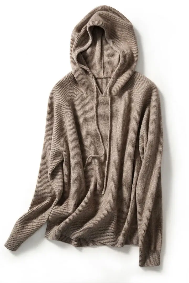 Женский кардиган с двойным утеплением свободный женский свитер высоким