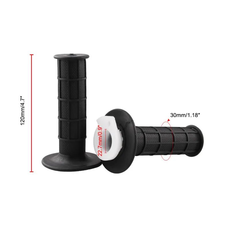 Мотоциклетные Ручные захваты 7/8 дюйма 22 мм рукоятка с зажимом ручной захват