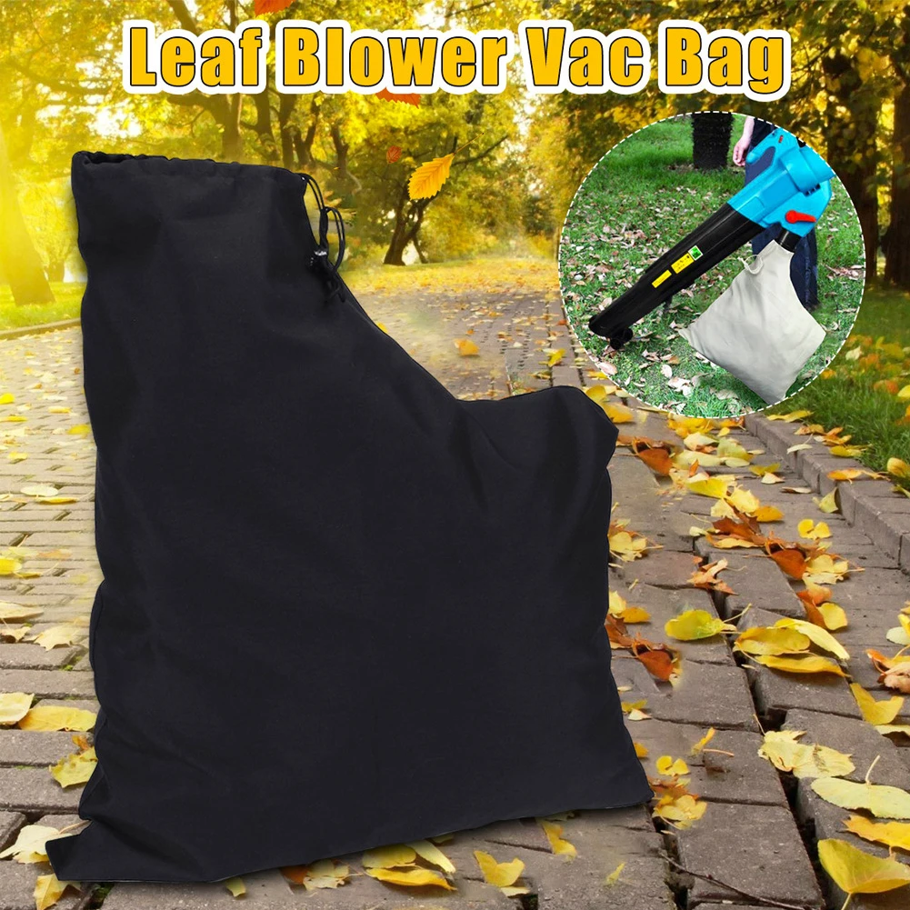 

Vacuum Bag Zippered Type Leaf Blower Bag 60*40cm Size Leaf Blower Replacement Bag Elastic Band Blower Vacuum Bag Garden Tool