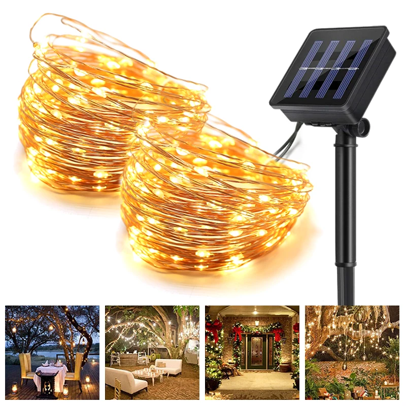 Новогодняя USB Гирлянда занавеска праздничное украшение для дома спальни окон