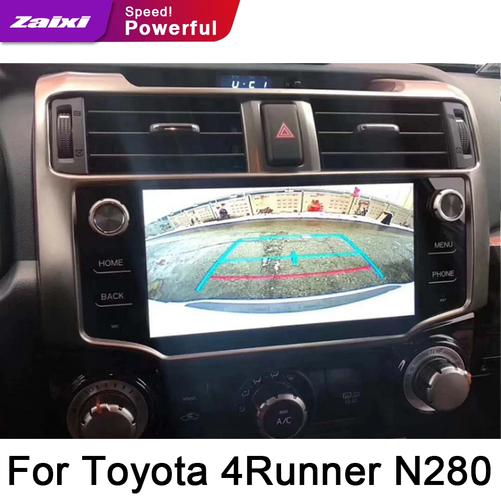 ZaiXi для Toyota 4runner N280 2009 ~ 2019 автомобильный Android GPS DVD навигатор мультимедиа HiFi DSP ISP