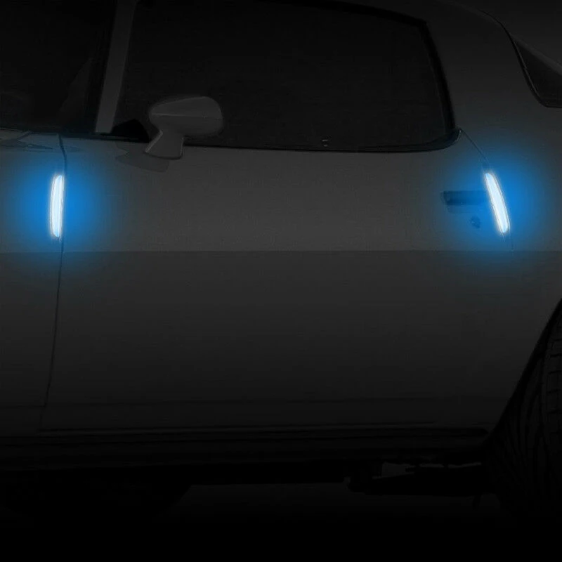 2 X Безопасность Mark со светоотражающими элементами двери автомобиля Стикеры