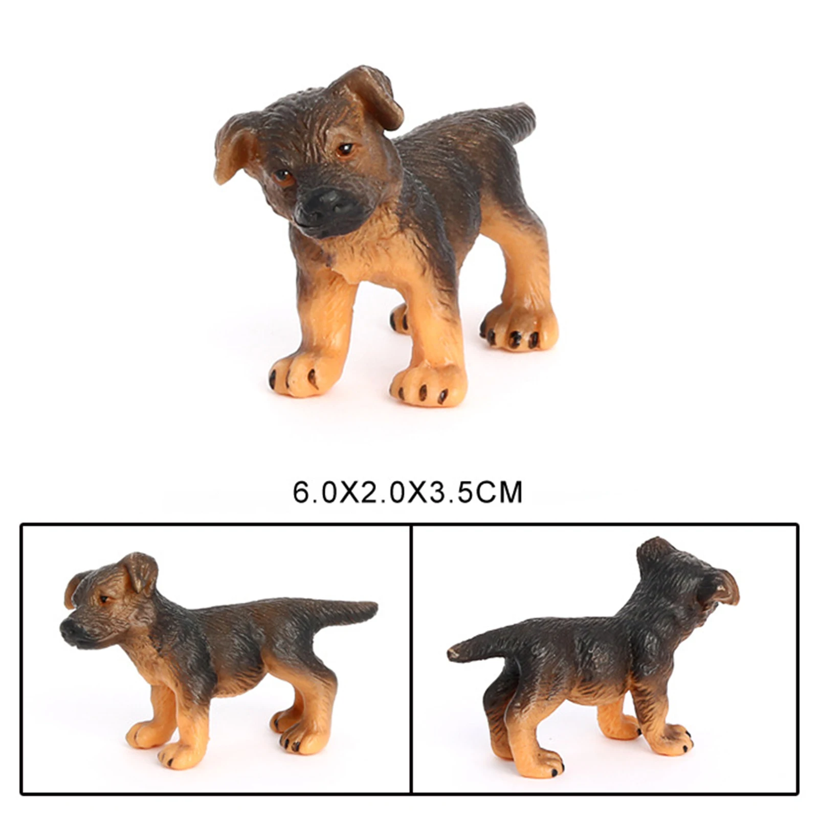 

Simulation Animal Dog Model Puppy Mold Table Desk Ornament Collective Toy Gift Cute Doll Model For Office Home Decoration