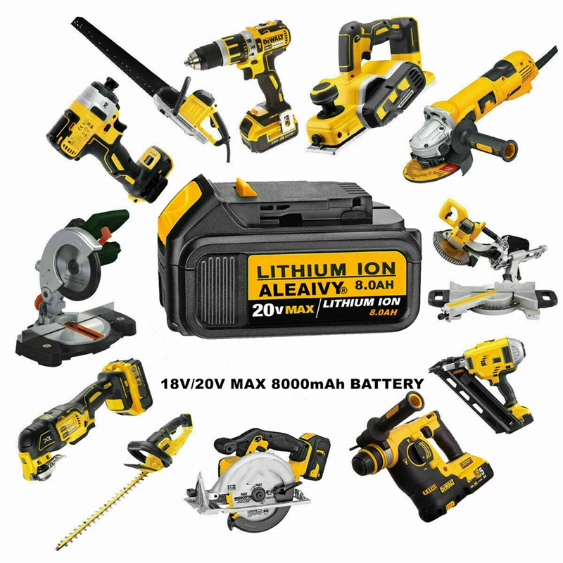 Сменный литий-ионный аккумулятор 18 в 9 0 Ач DCB200 для электроинструмента DeWalt В/20vmax XR