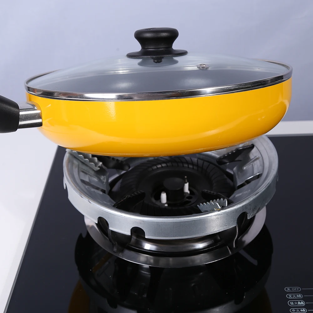 Практичный кронштейн для газовой плиты ветрозащитная бленда Серебряный