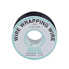 PCB медный сердечник Перемычка провода одиночный проводник катушки AWG30 820,2 футов черный