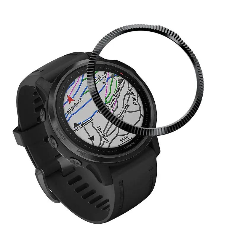 

Metal Bezel Ring Cover Dial Scale Speed Protective Case for Gar-min Fenix 6S Kit PXPE