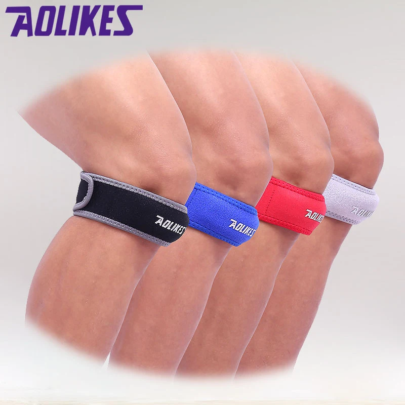 

1 шт. Спорт на открытом воздухе Фитнес наколенники Баскетбол коленной чашечки Поддержка коленной чашечки охранники тренажерный зал протект...