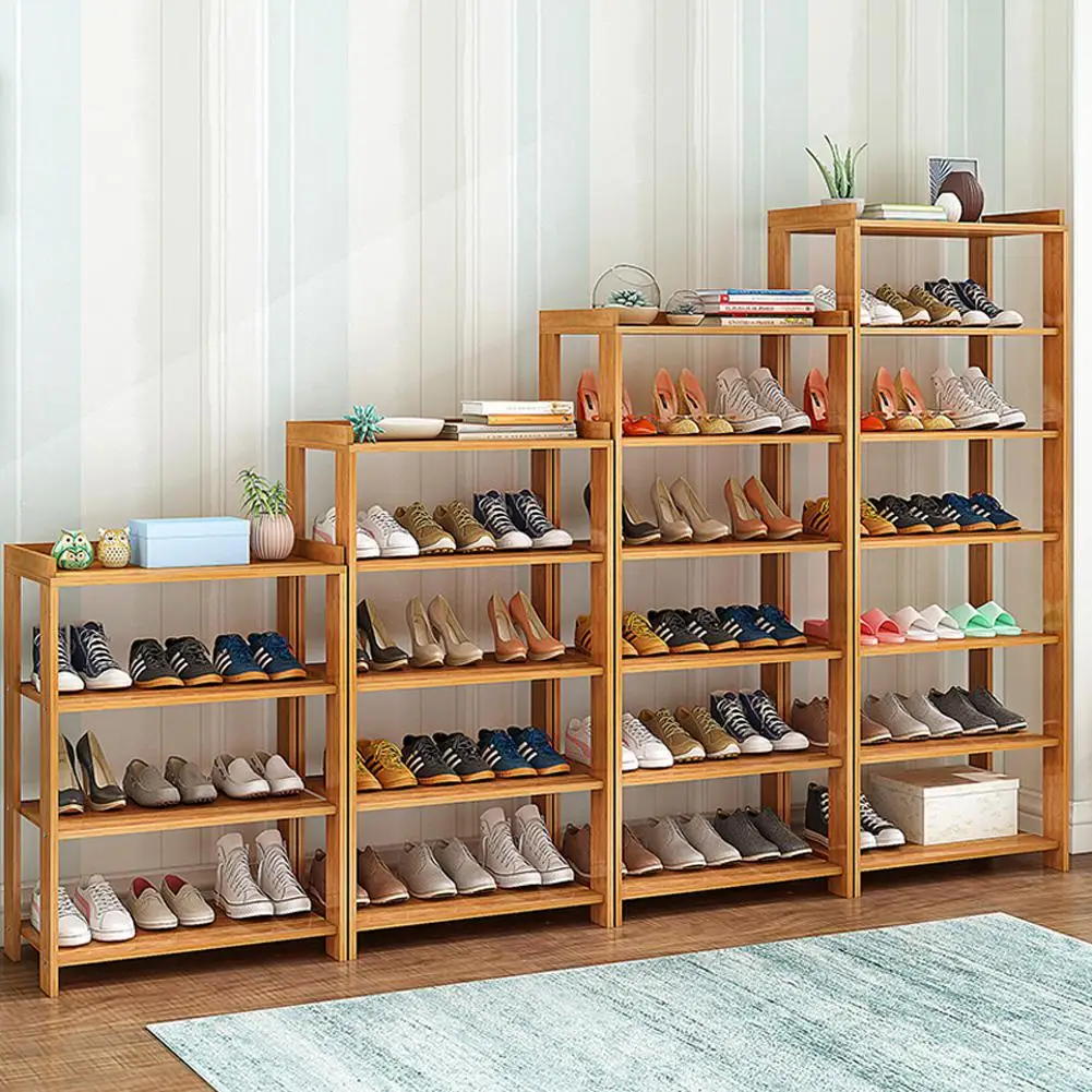 40 см Стойка для обуви простая влагостойкая деревянная стойка хранения дома