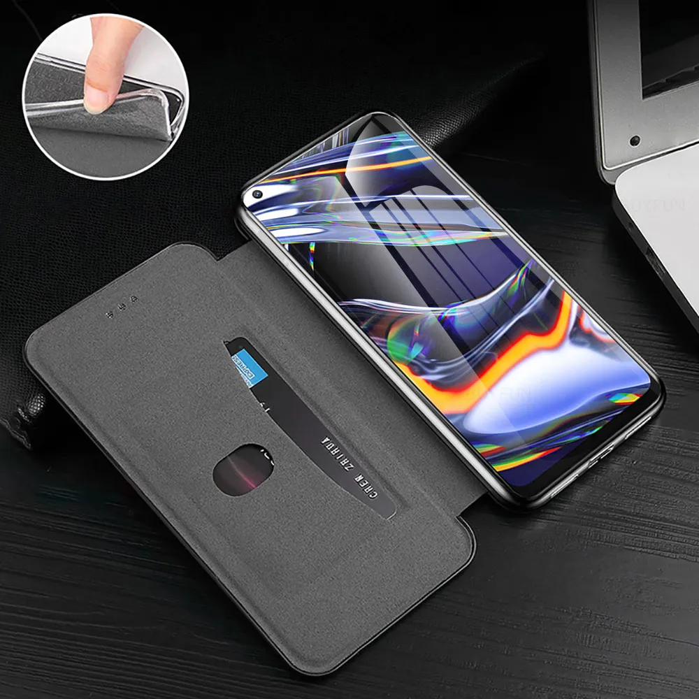 magnetic leather case for realme 7 6 5 pro 6i 6s 5i 5s x x2 xt realme7 coque realmy 7pro 6pro 5pro wallet book stand phone cover free global shipping