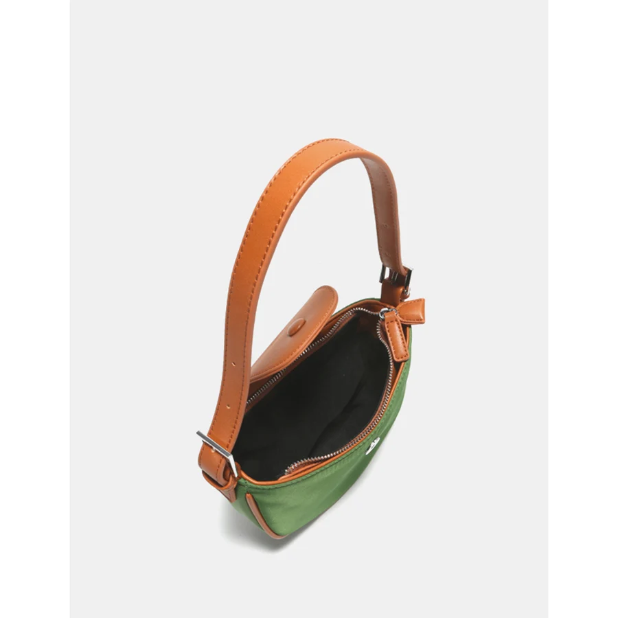 

Summer Women's Bag 2021 New Korean Contrast color Crossbody Bag All-match Mylon Ladies Shoulder Bag Female Purses And Handbag