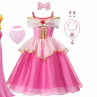 princess dress for girls off should pink ball gown sleeping beauty aurora cosplay costume child deluxe carnival vestidos