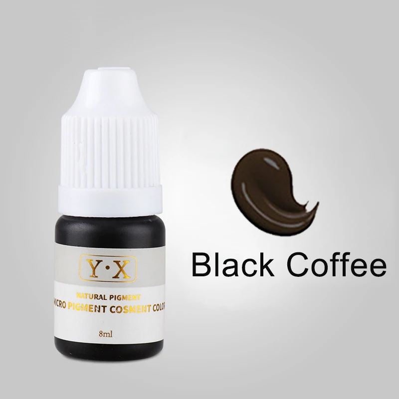 Перманентный макияж микро набор пигментов тату чернила Косметика 15 мл для бровей