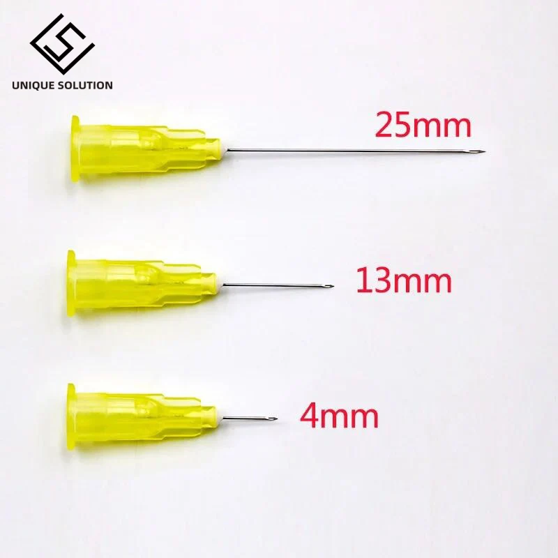 Thin face needles tips 13mm 4mm super small needle 30G 100pcs