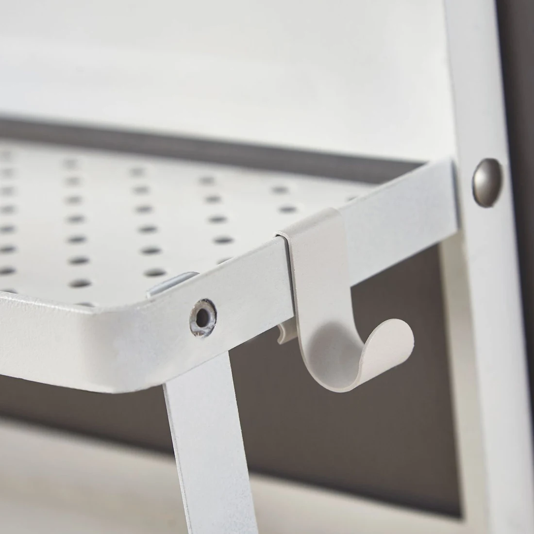 Складная магнитная полка для хранения холодильника держатель полки белый|Полки