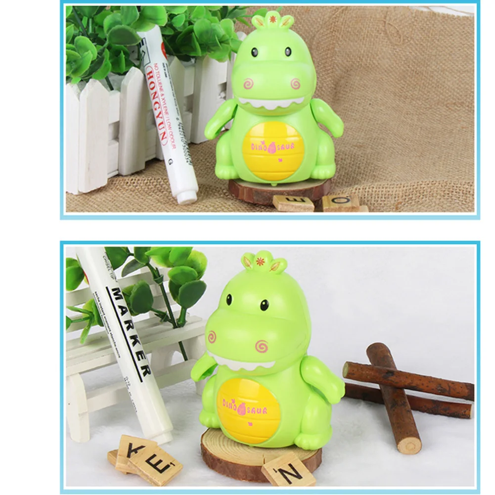 

USB Charging Cute Dinosaur Induction Toys Early Education Plastic Funny Glowing Music Drawing Line Novelty Pen Follower Pen