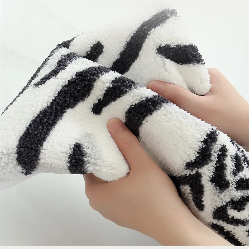 Новый коврик с тигром животным принтом нескользящий для двери полиэстер