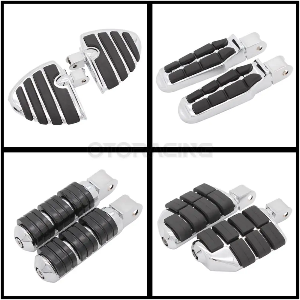 

Motorcycle Driver Rider & Passenger Foot Pegs Footrests For Honda VTX1300 VTX1800 C/F 2002 2003 2004 2005 2006 2007 2008 2009