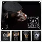 Забавные мультяшные животные, Оловянная собака, металлический жестяной знак, Современный домашний декор, металлические настенные художественные тарелки, Оловянная табличка, боксеры, собака