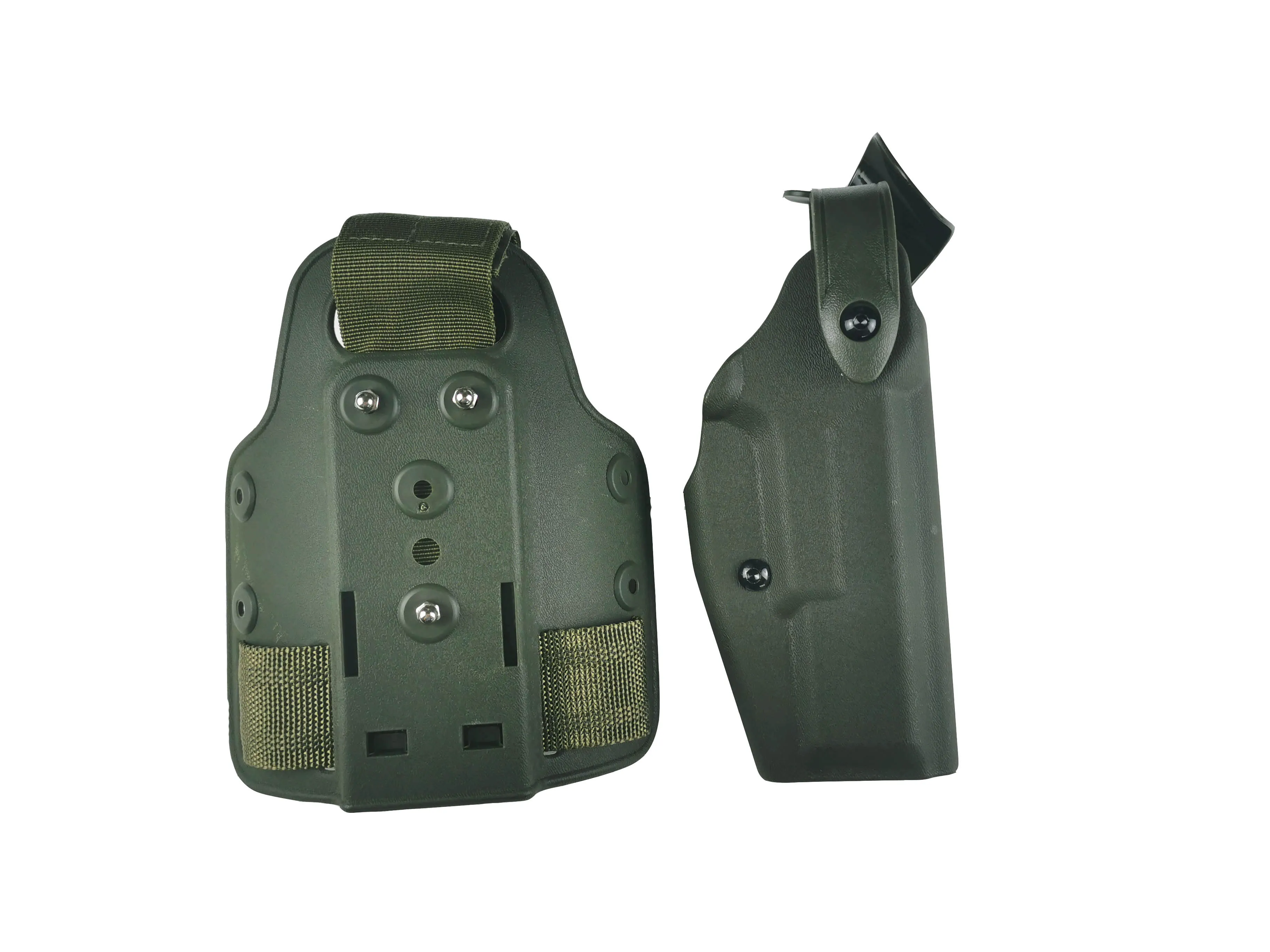 Airsoft Safarilands пистолет Glock17 19 22 23 31 Ремень Кобуры вспышка светильник для правой руки использовать ножной кобура светильник подшипник glock кобура