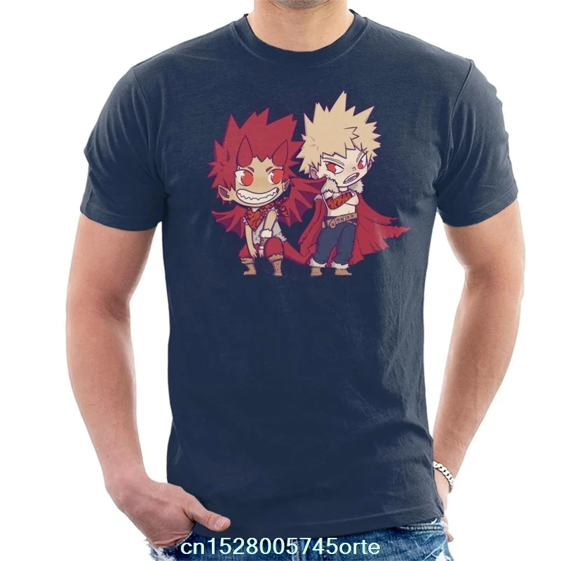 Мужская футболка с принтом camiseta Kiribaku Fantasy женская из 100% хлопка | одежда