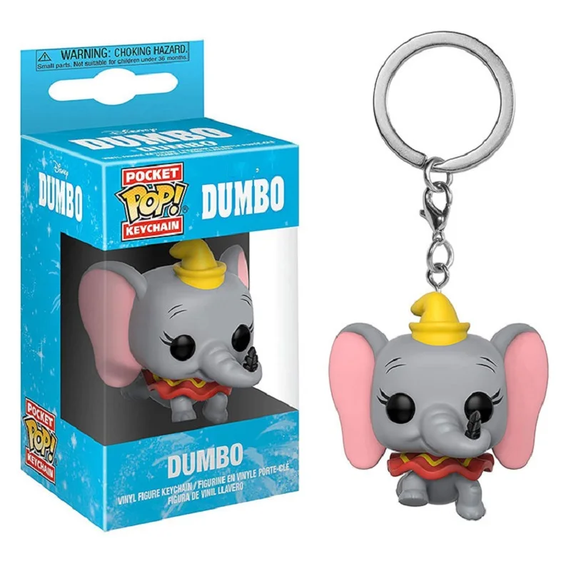 Funko POP Dumbo брелок ПВХ фигурка Коллекция Модель игрушки для детей рождественские
