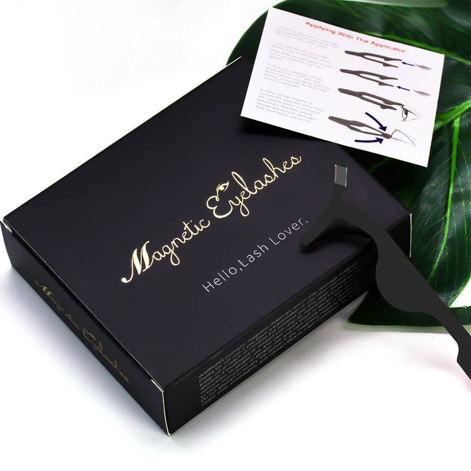 6 шт. магнитные ресницы невидимые норковые с пинцетом 3D толстые полные полосы