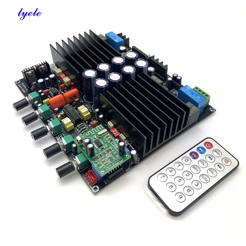 

Плата усилителя Bluetooth TDA8954TH, 210 Вт * 2 + 420 Вт, стерео LM1036 NE5532, Плата усилителя сабвуфера класса D