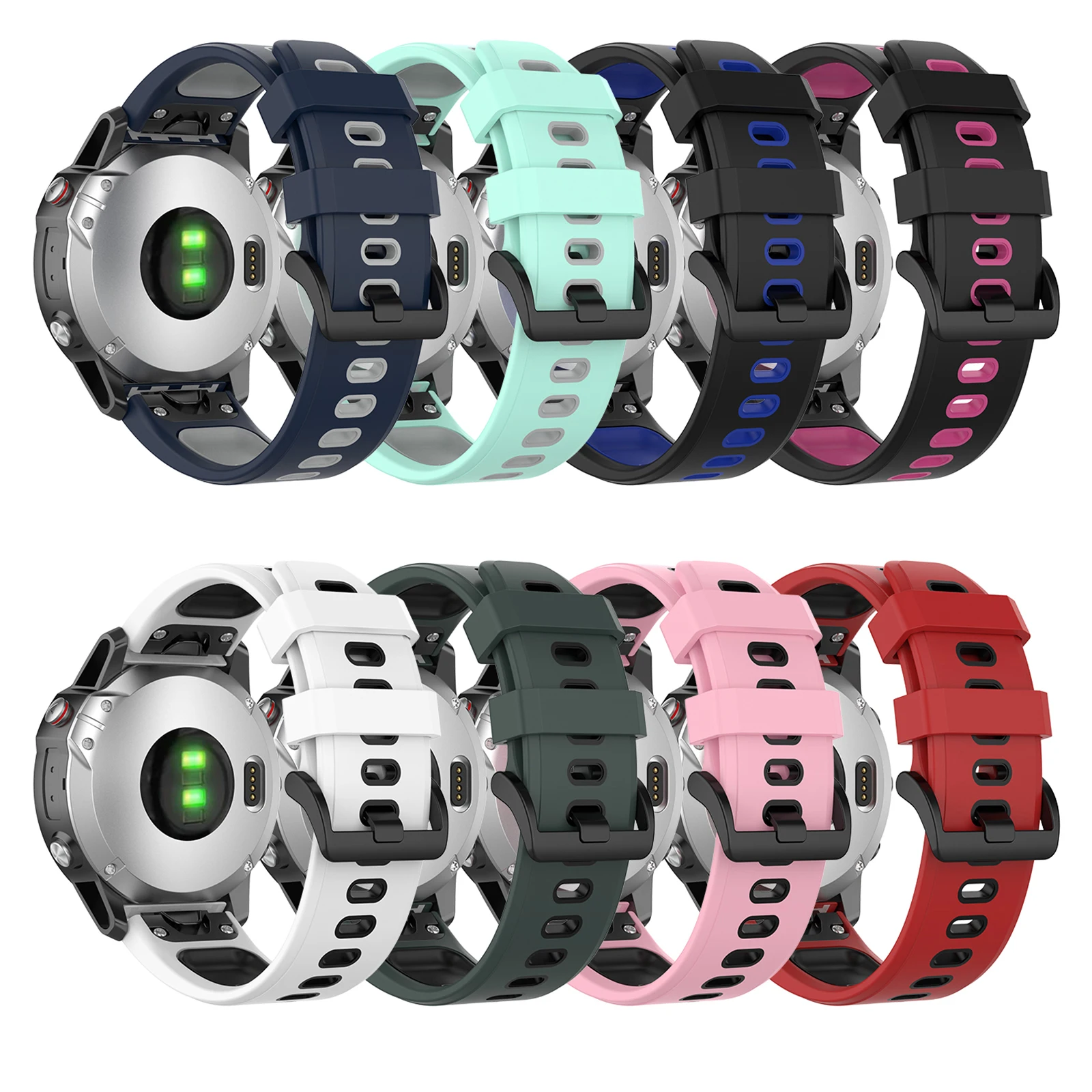 Сменный силиконовый ремешок для часов Garmin MARQ Series Athlete/Driver/Adventurer аксессуары |