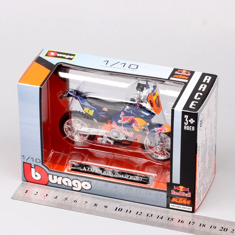 1/18 весы Bburago 450 ралли 2013 Rider #1 макро напитка Red Bull от производителя гоночных